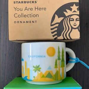 Starbucks Ornament California